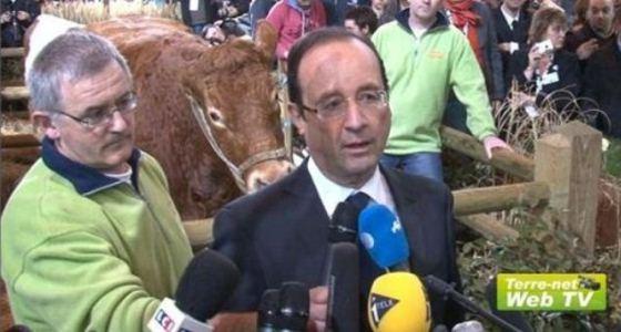 François Hollande au 49e salon de l'agriculture