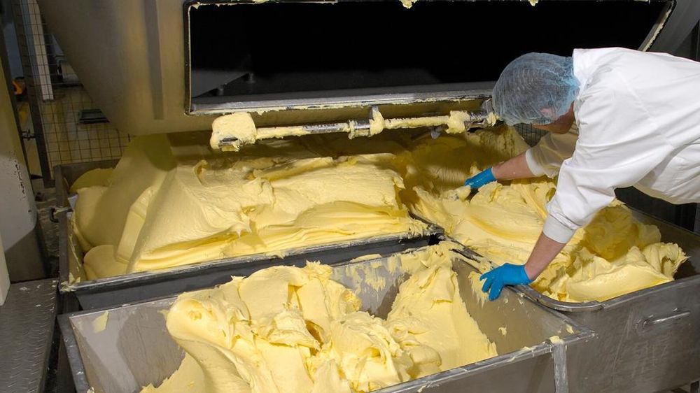 Fabrication industrielle du beurre