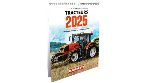 Le Calendrier Tracteurs 2025 sous le signe du losange Le Calendrier Tracteurs 2025 sous le signe du losange