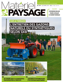 Couverture de Matériel et Paysage n°197 (édition décembre 2024, 56 pages).
