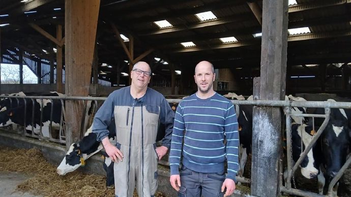 « Mon rôle a été d'accompagner Cédric pour qu'il mène à bien ses projets », explique Roger Violant qui a passé le flambeau à son fils.