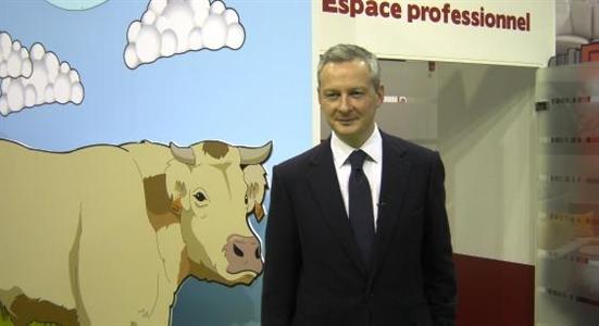 Bruno Le Maire, député d'Evreux, ancien ministre de l'Agriculture :« Produisons autrement », ne répond pas à la situation de crise des éleveurs. « Ce n’est que des mots ! ».