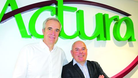 Pascal Blateau (à g.) et Frédéric Lanchais viennent d'être nommés DG délégués d'Actura.