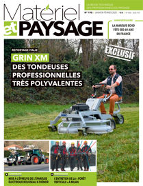 Couverture de Matériel et Paysage n°198 (édition janvier 2025, 56 pages).
