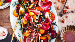 Salade tiède de canard à l’orange. Salade tiède de canard à l’orange.
