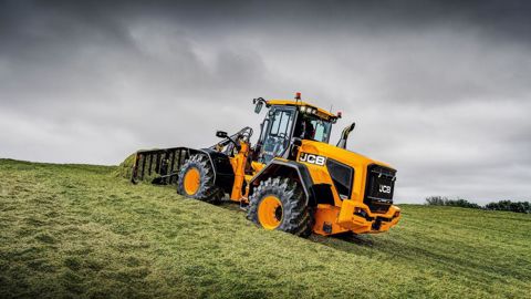 Le moteur de la chargeuse JCB possède deux réglages de puissance.