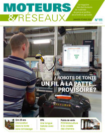 Couverture de Moteurs & Réseaux n°111 janvier-février 2025, 46 pages. (Cliquez pour agrandir)