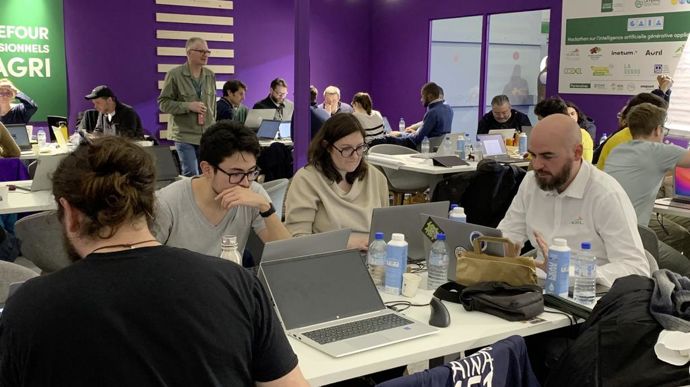 Lors de la deuxième édition du hackathon Gaïa, l'équipe d'Agrial a planché sur le développement d'un assistant agronomique et réglementaire pour le TC.