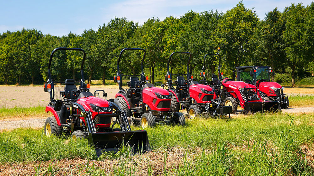 La gamme Yanmar comprend des tracteurs premium de 22 à 60 ch.