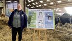 Anne-Sophie Niquet s’appuie au total sur une vingtaine de panneaux ainsi que des objets pour expliquer le métier d’agriculteur aux élèves qui visitent sa ferme.