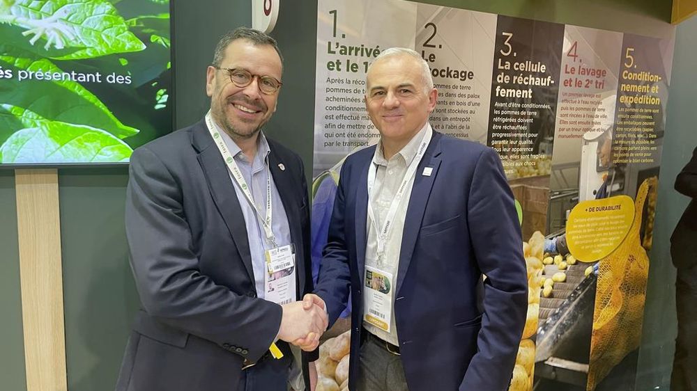 Geoffroy d'Evry président de l'UNPT et Sylvain Ducroquet pour les Coupeurs de France