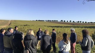 BerryChanvre organise des visites pour se faire connaître et permettre le développement des surfaces de chanvre. BerryChanvre organise des visites pour se faire connaître et permettre le développement des surfaces de chanvre.