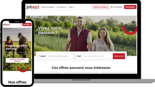 Jobagri lance une nouvelle version de son site internet dédié à l’emploi dans les filières agricoles. Jobagri lance une nouvelle version de son site internet dédié à l’emploi dans les filières agricoles.