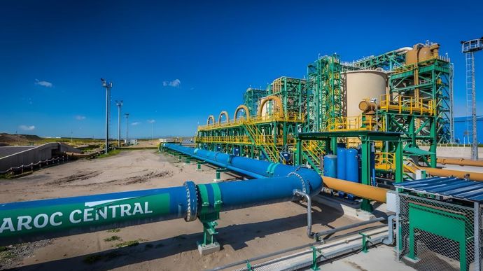 Le précédent programme 2012-2021 d'OCP avait permis de tripler les capacités du groupe avec des outils structurants comme le minéroduc de « pulpe de phosphate », à Khouribga (Maroc).