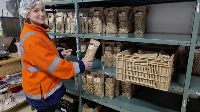 [] Pâtes artisanales et viande au détail, le succès de la ferme du Cytise