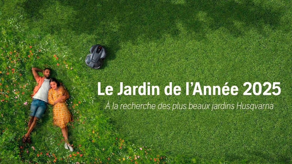 Le concours "Jardin de l'année 2025", sur Instagram, veut mettre en avant les plus beaux jardins et les plus originaux réalisés cette année avec les outils Husqvarna.
