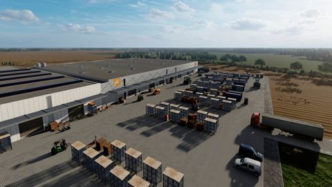 Deux nouveaux halls de 4000 m2 ont été construits dans l'usine Amazone de Leipzig. Deux nouveaux halls de 4000 m2 ont été construits dans l'usine Amazone de Leipzig.