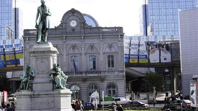 Le Parlement européen à Bruxelles.