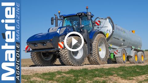 Que vaut le New Holland T7 Methane Power au transport ? Que vaut le New Holland T7 Methane Power au transport ?