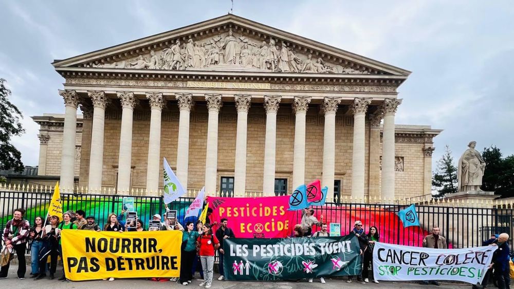La manifestation à Paris ce mardi 27 mai 2025.