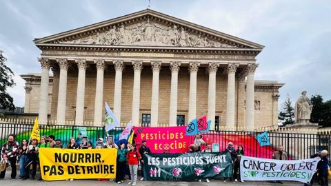 La manifestation à Paris ce mardi 27 mai 2025. La manifestation à Paris ce mardi 27 mai 2025.