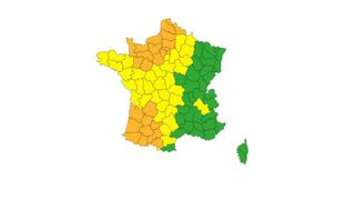 25 départements sont placés en vigilance orange aux orages par Météo-France, le 13 juin 2025. 25 départements sont placés en vigilance orange aux orages par Météo-France, le 13 juin 2025.