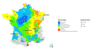 Au 1er juin 2025, 35 % des nappes phréatiques ont des niveaux en-dessous des normales mensuelles, 19 % sont comparables et 46 % sont au-dessus, selon le BRGM. Au 1er juin 2025, 35 % des nappes phréatiques ont des niveaux en-dessous des normales mensuelles, 19 % sont comparables et 46 % sont au-dessus, selon le BRGM.