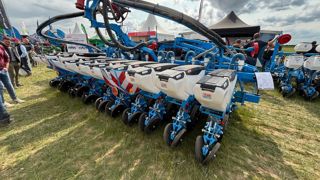 Monosem présente son semoir monograine ValoTerra, avec le châssis TFC2 Mixte.