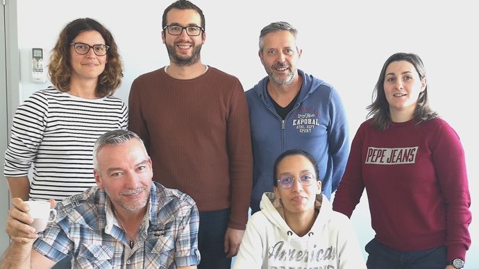 Chez Neocoop, Fabienne Puech, responsable administrative et financière, Patrice Corbière, responsable agrofournitures, Flavien Chamayou, responsable nutrition animale, Olivier Massoutie responsable collecte, Soukaïna Hitane, responsable des magasins, et Faustine Seguier, responsable qualité, ont reçu un accompagnement managérial de Un et Un font Trois.