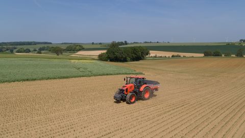 Le TIM complète le Geospread et le système de dosage RotaFlow de Kubota.