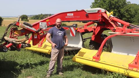 Jean-Baptise Douchet précise qu'il lui a fallu un certain temps avant de prendre en main.