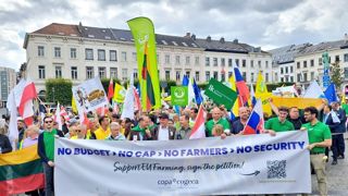 Les propositions sur le budget de la Pac font l'unanimité contre elles. Le Copa Cogeca manifestait déjà à Bruxelles ce 16 juillet 2025. Les propositions sur le budget de la Pac font l'unanimité contre elles. Le Copa Cogeca manifestait déjà à Bruxelles ce 16 juillet 2025.