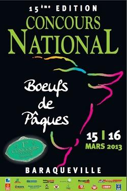 Concours bovins de Baraqueville, mars 2013