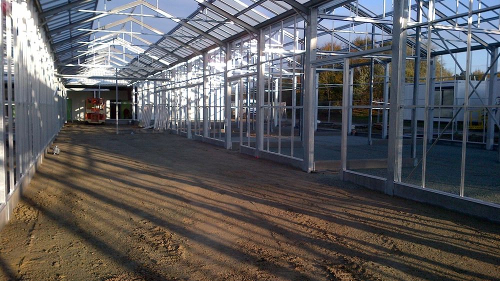 Espaces vitrés bioclimatiques.