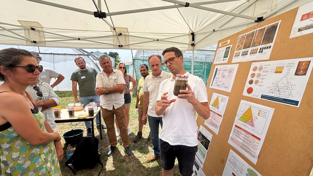 Atelier technique sur les sols, à Astredhor Sud-Ouest, le 25 juin dernier.