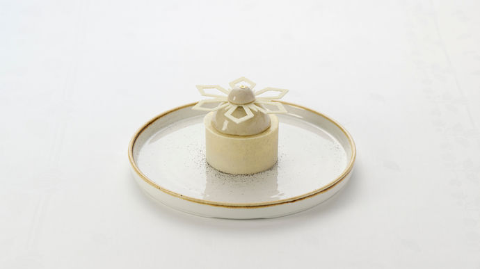 Le Flocon vanille Tahitensis et noisette du Piémont - Recette marque
