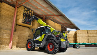 Le Scorpion 848 de Claas reçoit de nombreux automatismes pour les mouvements hydrauliques. Le Scorpion 848 de Claas reçoit de nombreux automatismes pour les mouvements hydrauliques.