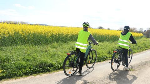 Pour le cyclotouriste, il est important de trouver des hébergements et lieux de restauration à proximité de son itinéraire.