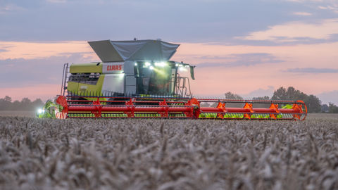 Claas : les Lexion gagnent en puissance Claas : les Lexion gagnent en puissance