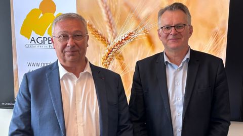 Eric Thirouin (président) et Philippe Heusèle (secrétaire général) de l'AGPB ont animé la conférence de presse de rentrée de l'organisation le 16 septembre 2025.