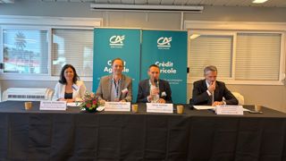 Le Crédit agricole a tenu sa conférence de presse annuelle du Space le 16 septembre 2025 à Rennes. Le Crédit agricole a tenu sa conférence de presse annuelle du Space le 16 septembre 2025 à Rennes.