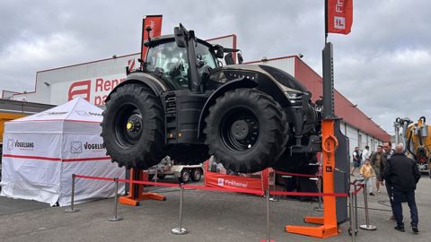 Colonne mobile pour tracteurs de Finkbeiner