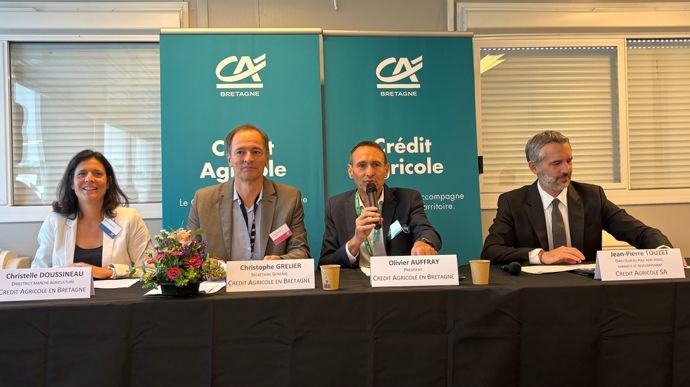 Conférence de presse du Crédit Agricole le 16 septembre au Space.