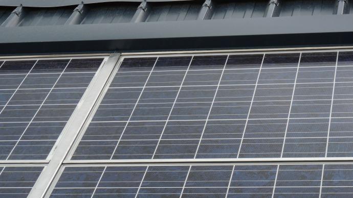 Panneaux photovoltaïques.