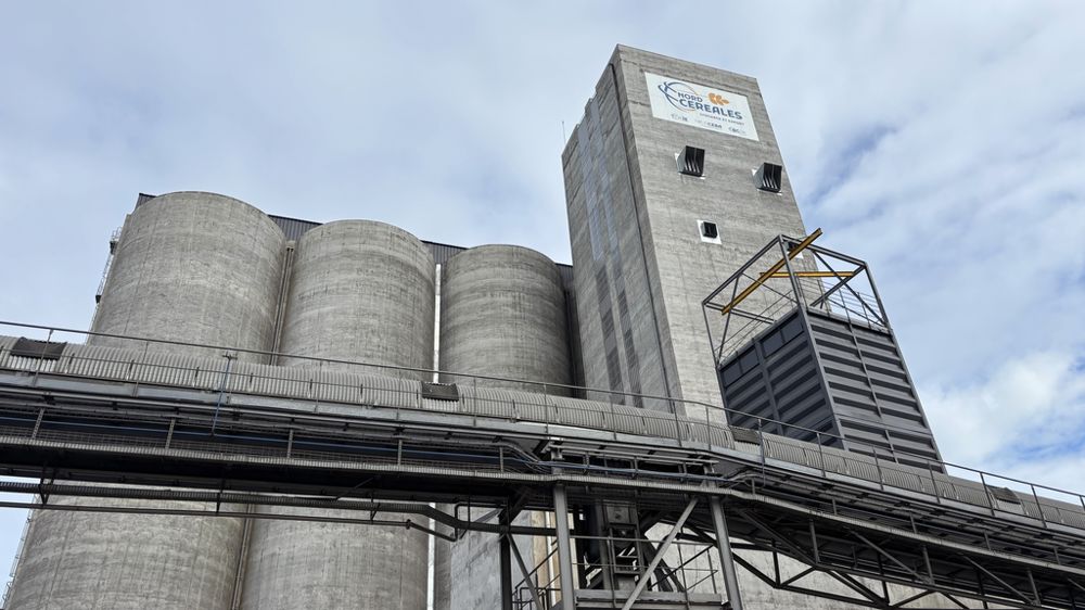 Nouveau silo de Nord céréales