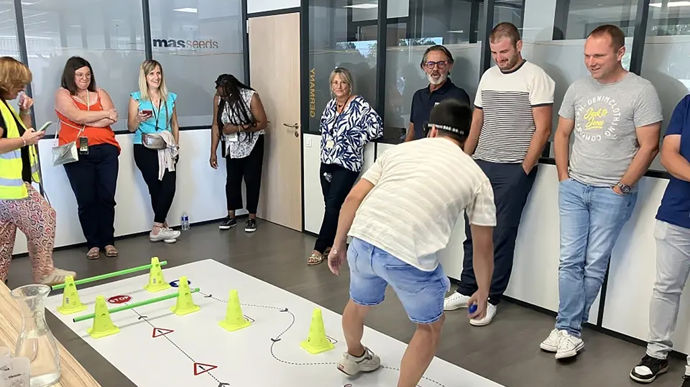 En juillet dernier, Mas Seeds a organisé une journée sécurité pour ses salariés.