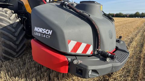 Horsch : la cuve frontale Leeb CT offre jusqu’à 2 400 L de capacité