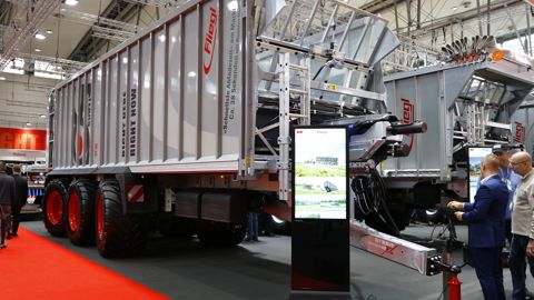 [Agritechnica 2025] Fliegl : un relevage automatisé pour l'essieu
