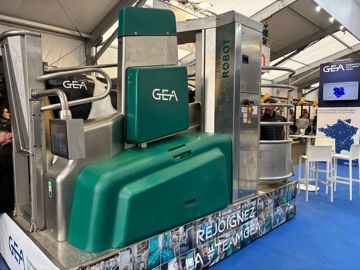 Robot de traite GEA.