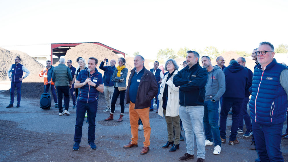 Evadea est une entreprise familiale. A sa tête depuis 2015, Guillaume Paszula (au micro) représente la 3ème génération.